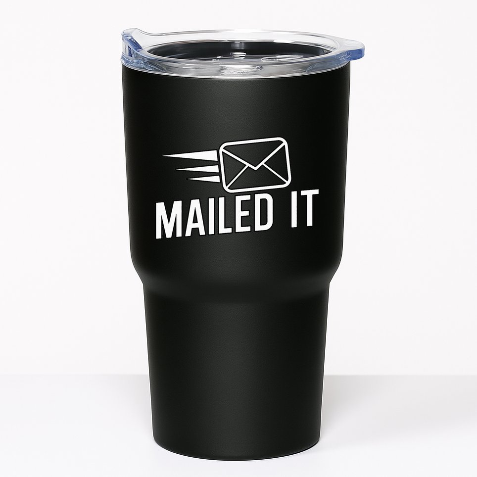 Mailed It Postman Gift For Mail Carrier Workers Tumbler