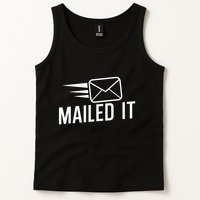 Mailed It Postman Gift For Mail Carrier Workers Tank Top