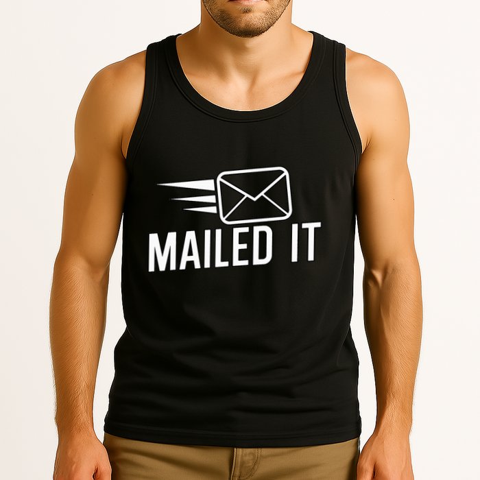 Mailed It Postman Gift For Mail Carrier Workers Tank Top