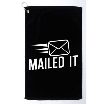 Mailed It Postman Gift For Mail Carrier Workers Golf Towel