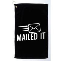 Mailed It Postman Gift For Mail Carrier Workers Golf Towel
