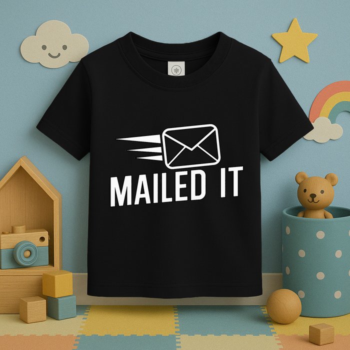 Mailed It Postman Gift For Mail Carrier Workers Toddler T-Shirt