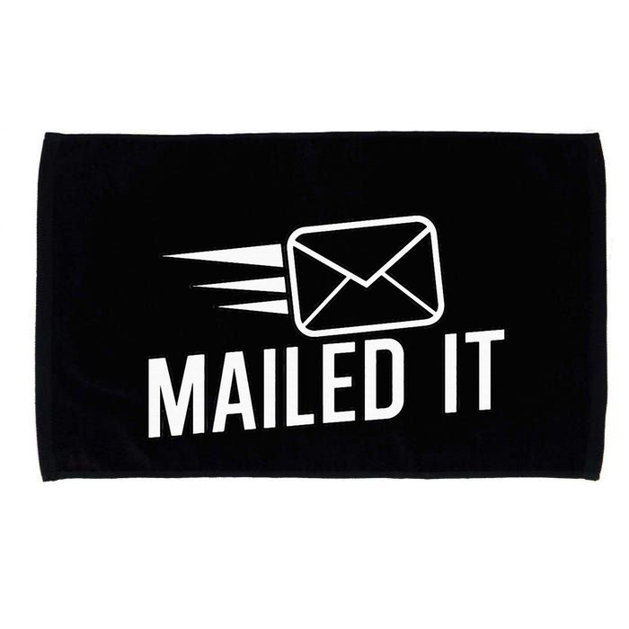 Mailed It Postman Gift For Mail Carrier Workers Microfiber Hand Towel