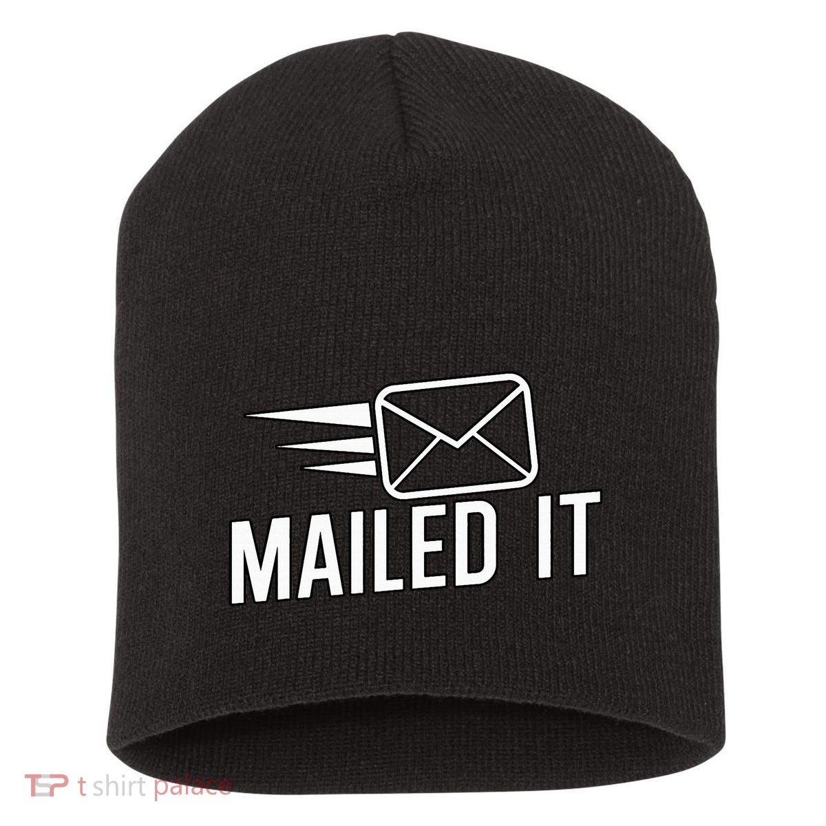 Mailed It Postman Gift For Mail Carrier Workers Short Acrylic Beanie
