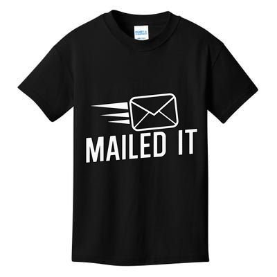 Mailed It Postman Gift For Mail Carrier Workers Kids T-Shirt