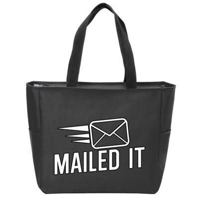 Mailed It Postman Gift For Mail Carrier Workers Zip Tote Bag