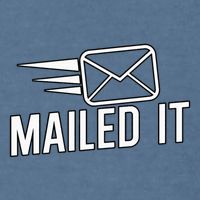 Mailed It Postman Gift For Mail Carrier Workers Garment-Dyed Sweatshirt