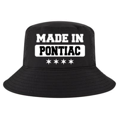 Made In Pontiac Great Gift Cool Comfort Performance Bucket Hat