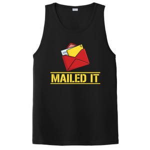 Mailed It Postal Worker Mailman Postman Gift PosiCharge Competitor Tank