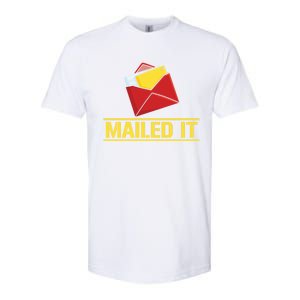 Mailed It Postal Worker Mailman Postman Gift Softstyle CVC T-Shirt