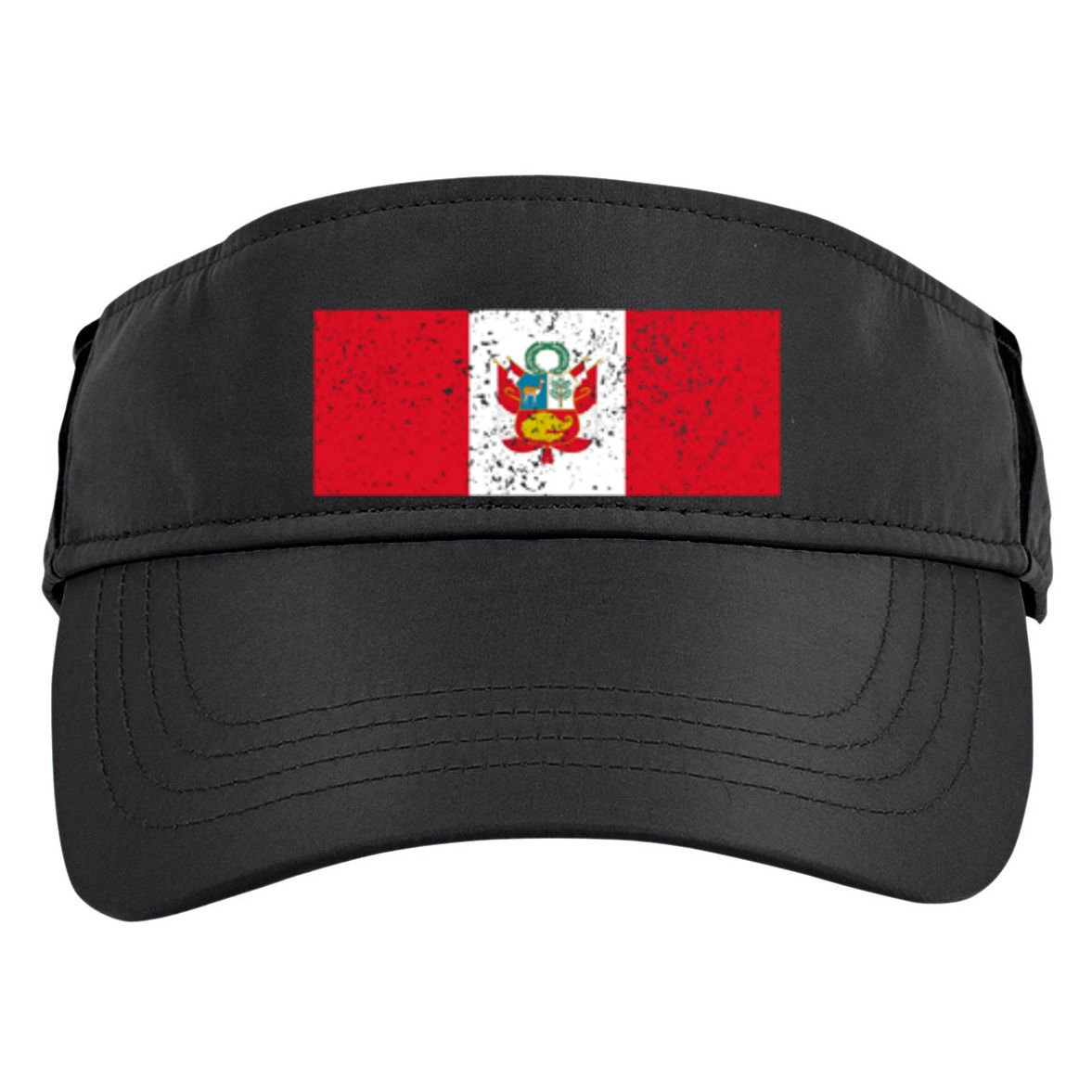 Made In Peru A Long Time Ago Funny Peruvian Pride Flag Adult Drive Performance Visor