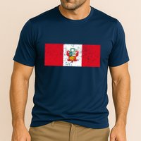 Made In Peru A Long Time Ago Funny Peruvian Pride Flag Cooling Performance Crew T-Shirt