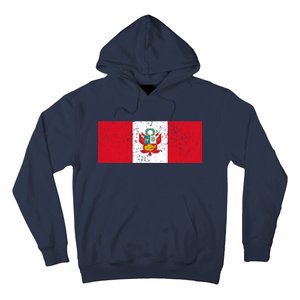 Made In Peru A Long Time Ago Funny Peruvian Pride Flag Hoodie