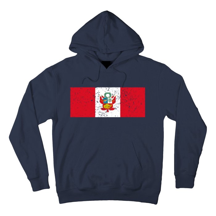 Made In Peru A Long Time Ago Funny Peruvian Pride Flag Hoodie