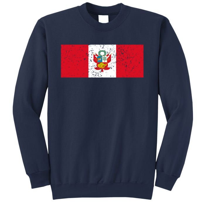 Made In Peru A Long Time Ago Funny Peruvian Pride Flag Sweatshirt