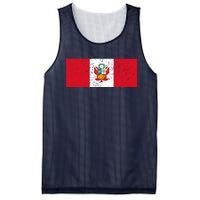 Made In Peru A Long Time Ago Funny Peruvian Pride Flag Mesh Reversible Basketball Jersey Tank