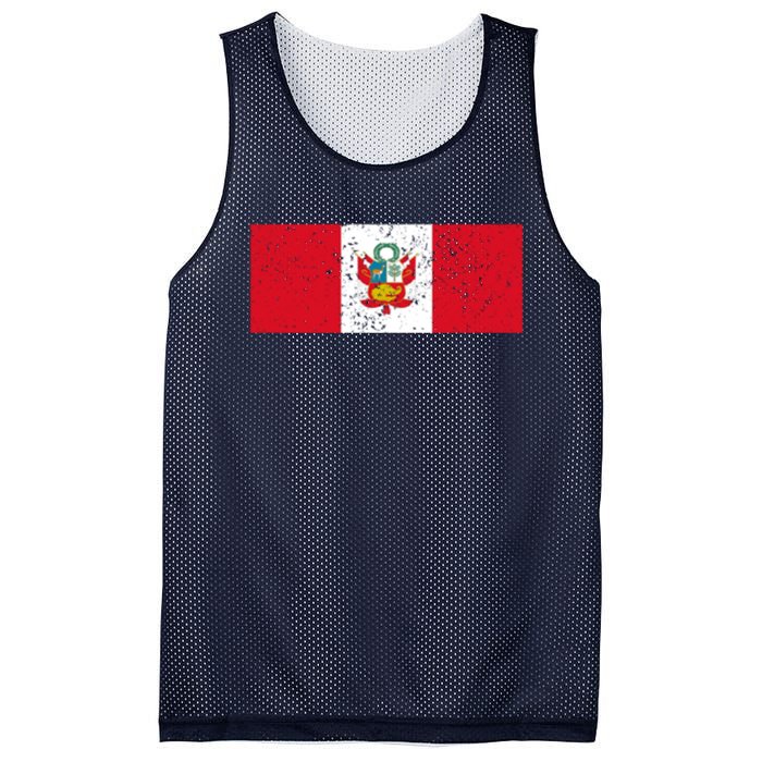 Made In Peru A Long Time Ago Funny Peruvian Pride Flag Mesh Reversible Basketball Jersey Tank