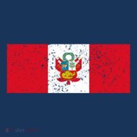 Made In Peru A Long Time Ago Funny Peruvian Pride Flag Premium T-Shirt