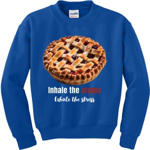 Motivational Inspirational Quote Baking Baker Pie Design Gift Kids Sweatshirt