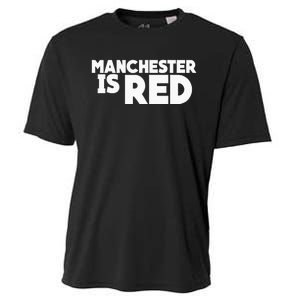 Manchester Is Red United Supporter Essentials Cooling Performance Crew T-Shirt