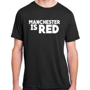 Manchester Is Red United Supporter Essentials Adult ChromaSoft Performance T-Shirt