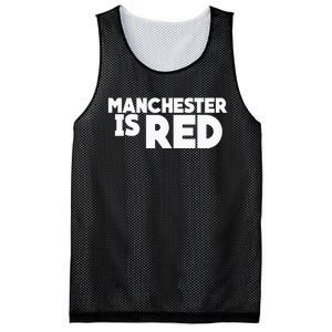 Manchester Is Red United Supporter Essentials Mesh Reversible Basketball Jersey Tank