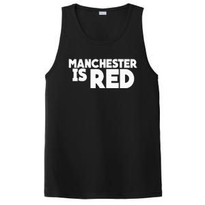 Manchester Is Red United Supporter Essentials PosiCharge Competitor Tank