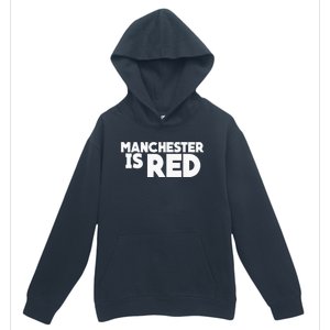 Manchester Is Red United Supporter Essentials Urban Pullover Hoodie