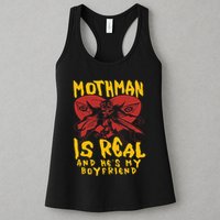 Mothman Is Real And He’s My Boyfriend Ironic Art Womens Tank Top