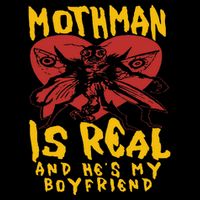 Mothman Is Real And He’s My Boyfriend Ironic Art Short Acrylic Beanie