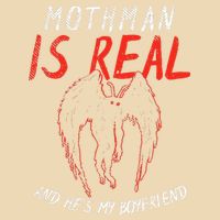 Mothman Is Real And He's My Boyfriend Funny Mothman Meme  Drawstring Bag
