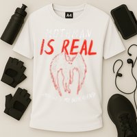 Mothman Is Real And He's My Boyfriend Funny Mothman Meme  Performance Shirt