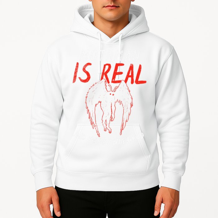 Mothman Is Real And He's My Boyfriend Funny Mothman Meme  Hoodie