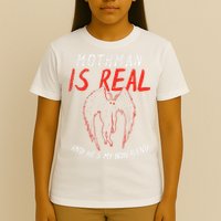 Mothman Is Real And He's My Boyfriend Funny Mothman Meme  T-Shirt