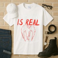 Mothman Is Real And He's My Boyfriend Funny Mothman Meme  Tall T-Shirt
