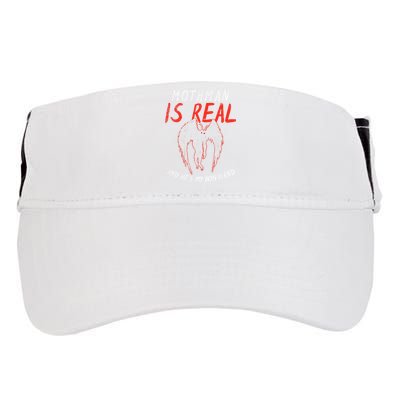 Mothman Is Real And He's My Boyfriend Funny Mothman Meme  Adult Drive Performance Visor