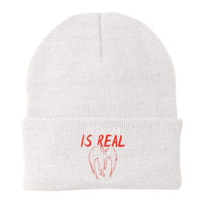 Mothman Is Real And He's My Boyfriend Funny Mothman Meme  Knit Cap Winter Beanie