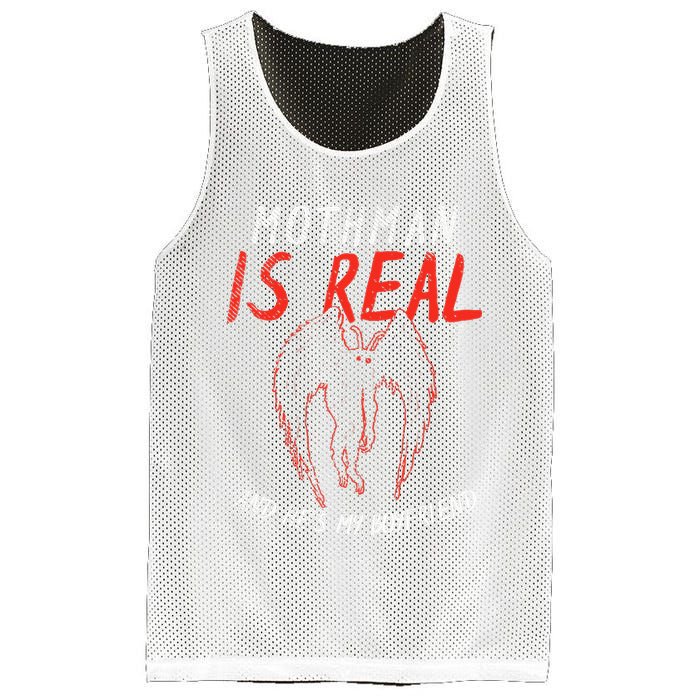 Mothman Is Real And He's My Boyfriend Funny Mothman Meme  Mesh Reversible Basketball Jersey Tank