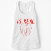 Mothman Is Real And He's My Boyfriend Funny Mothman Meme  Womens Tank Top