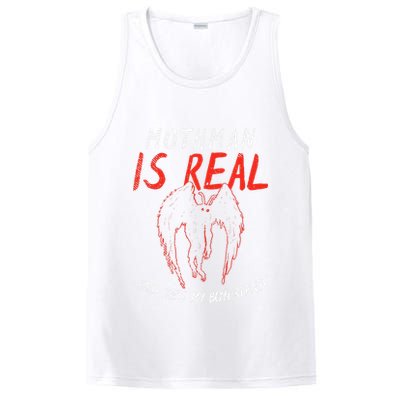 Mothman Is Real And He's My Boyfriend Funny Mothman Meme  PosiCharge Competitor Tank