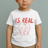 Mothman Is Real And He's My Boyfriend Funny Mothman Meme  Toddler T-Shirt