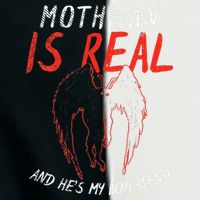 Mothman Is Real And He's My Boyfriend Funny Mothman Meme  Infant Baby Jersey Bodysuit