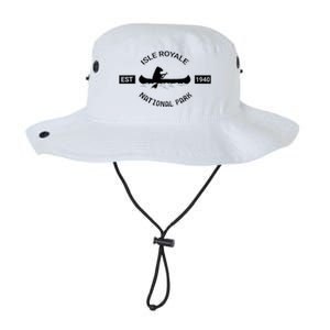 Michigan Isle Royale National Park Bear Canoe Gift Legacy Cool Fit Booney Bucket Hat