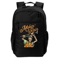Makin It Rain Skeleton Funny Sarcastic Backpack