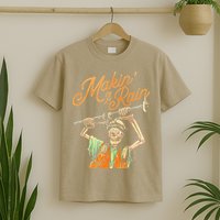 Makin It Rain Skeleton Funny Sarcastic T-Shirt