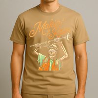 Makin It Rain Skeleton Funny Sarcastic T-Shirt
