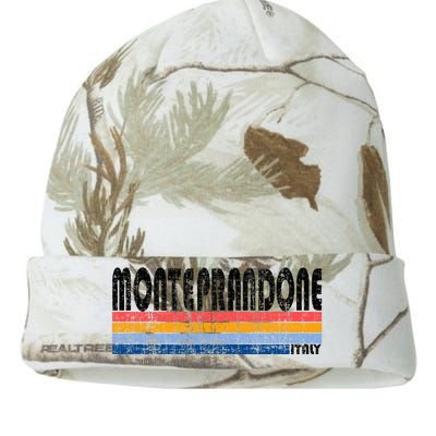 Monteprandone Italy Retro 70s 80s Style Kati Licensed 12" Camo Beanie