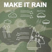 Make It Rain Cycle Process Sketch Legacy Tie Dye Trucker Hat