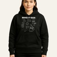 Make It Rain Cycle Process Sketch Hoodie