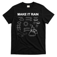 Make It Rain Cycle Process Sketch T-Shirt